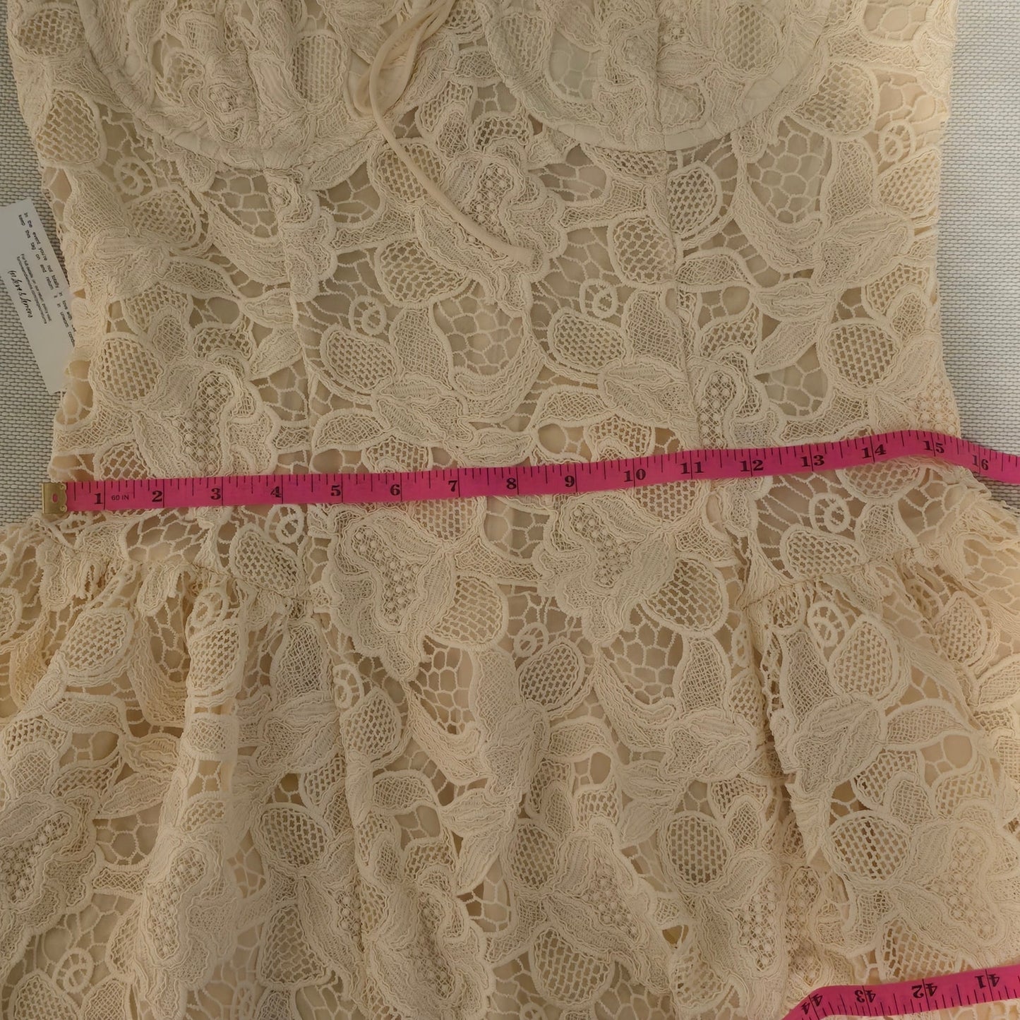 For Love & Lemons Coco Lace Sleeveless Mini Dress Sz L NWT Cocktail/Party Dress NWT