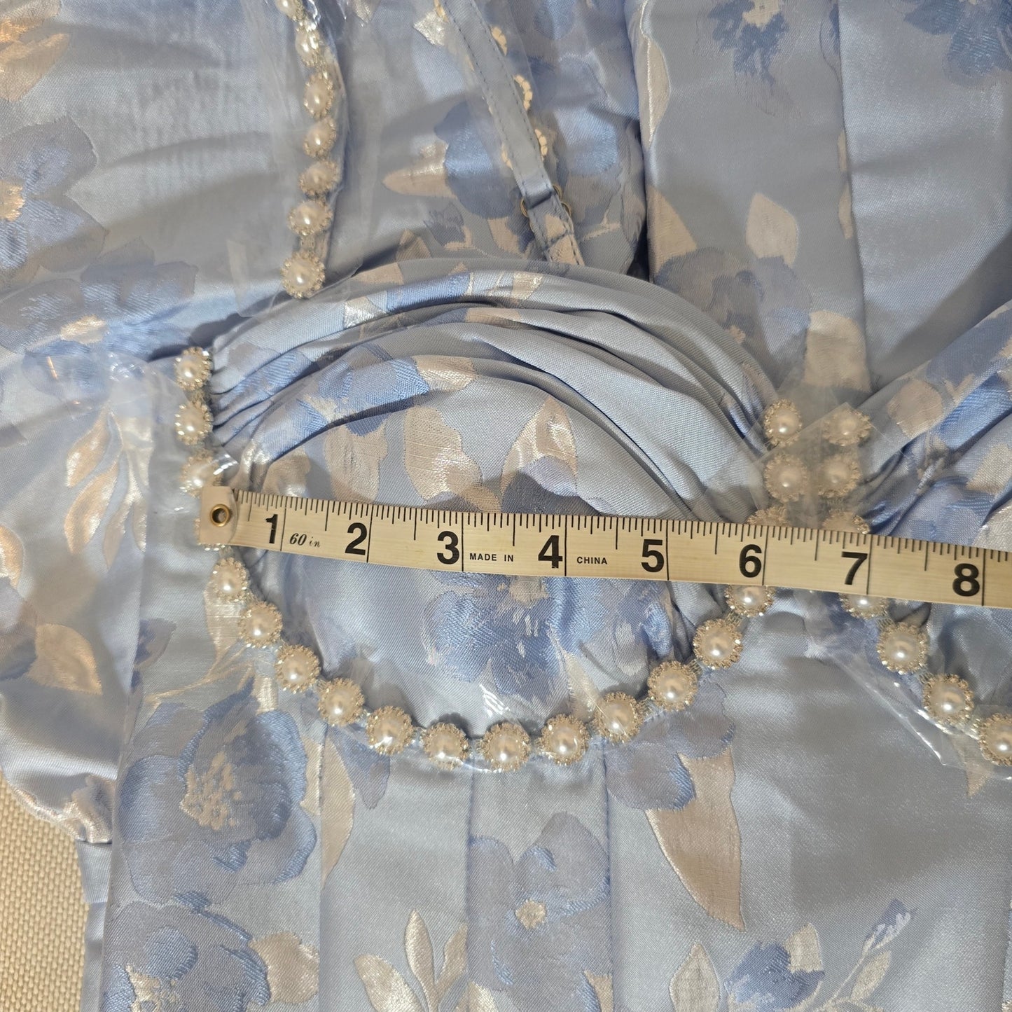 Anthropologie V. Chapman Lucetta Corset Tiered Maxi Dress Sz 8