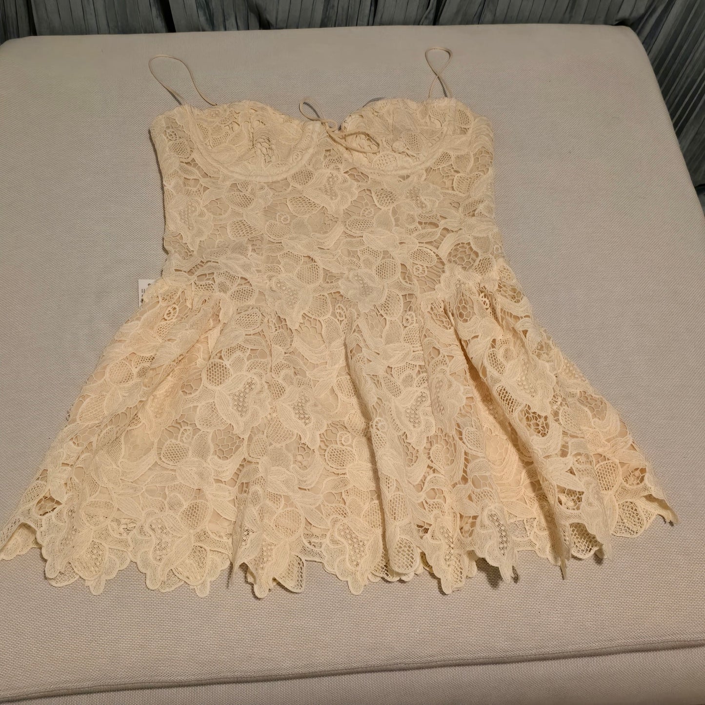 For Love & Lemons Coco Lace Sleeveless Mini Dress Sz XL NWT Cocktail/Party Dress