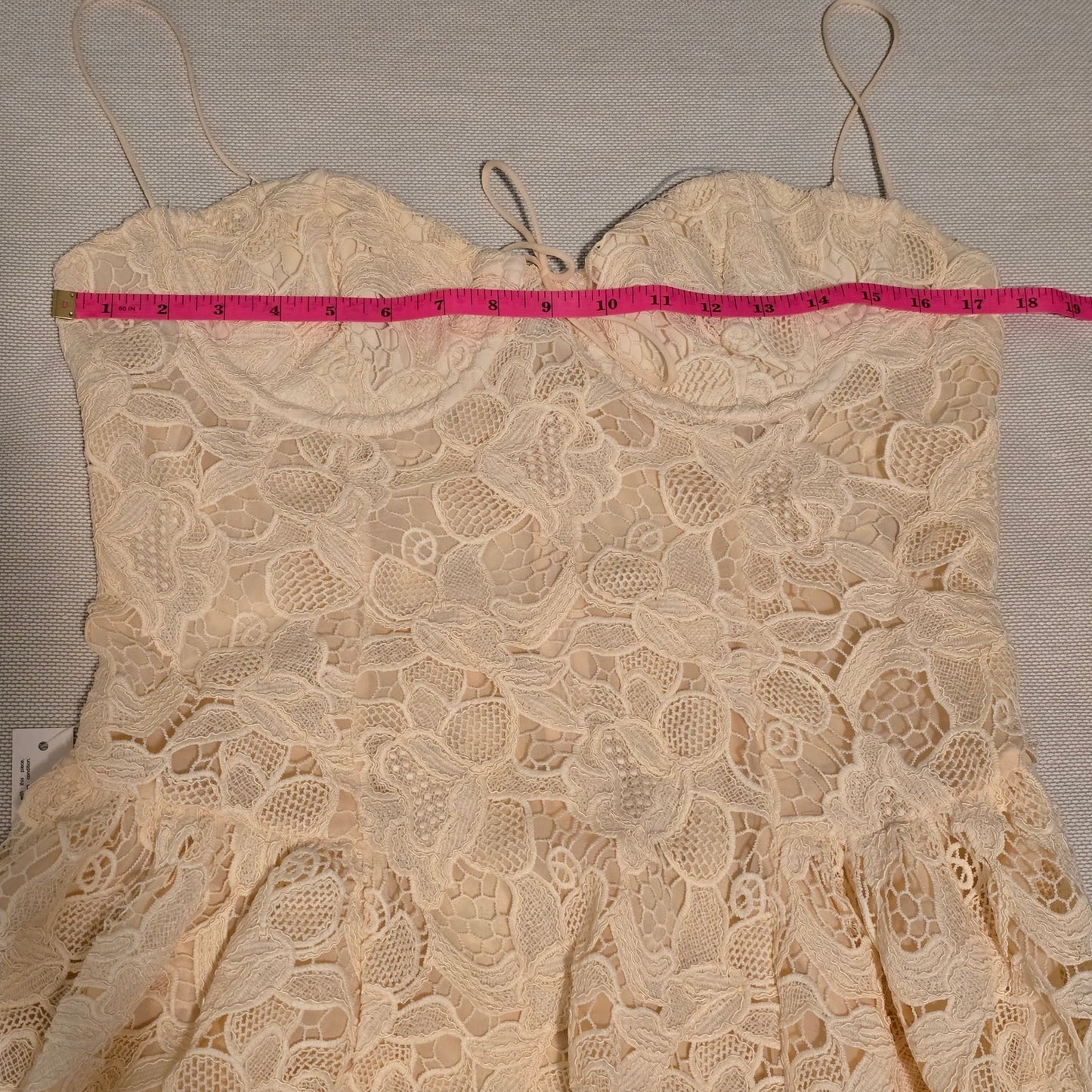 For Love & Lemons Coco Lace Sleeveless Mini Dress Sz XL NWT Cocktail/Party Dress