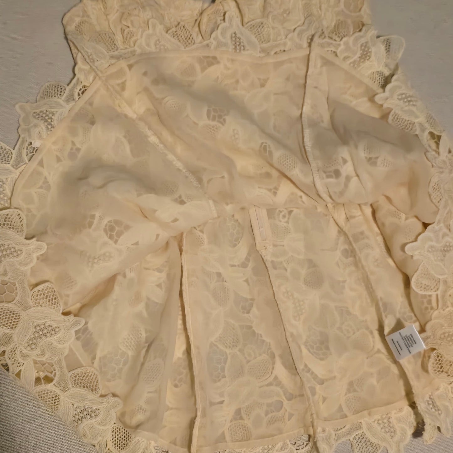 For Love & Lemons Coco Lace Sleeveless Mini Dress Sz L NWT Cocktail/Party Dress NWT