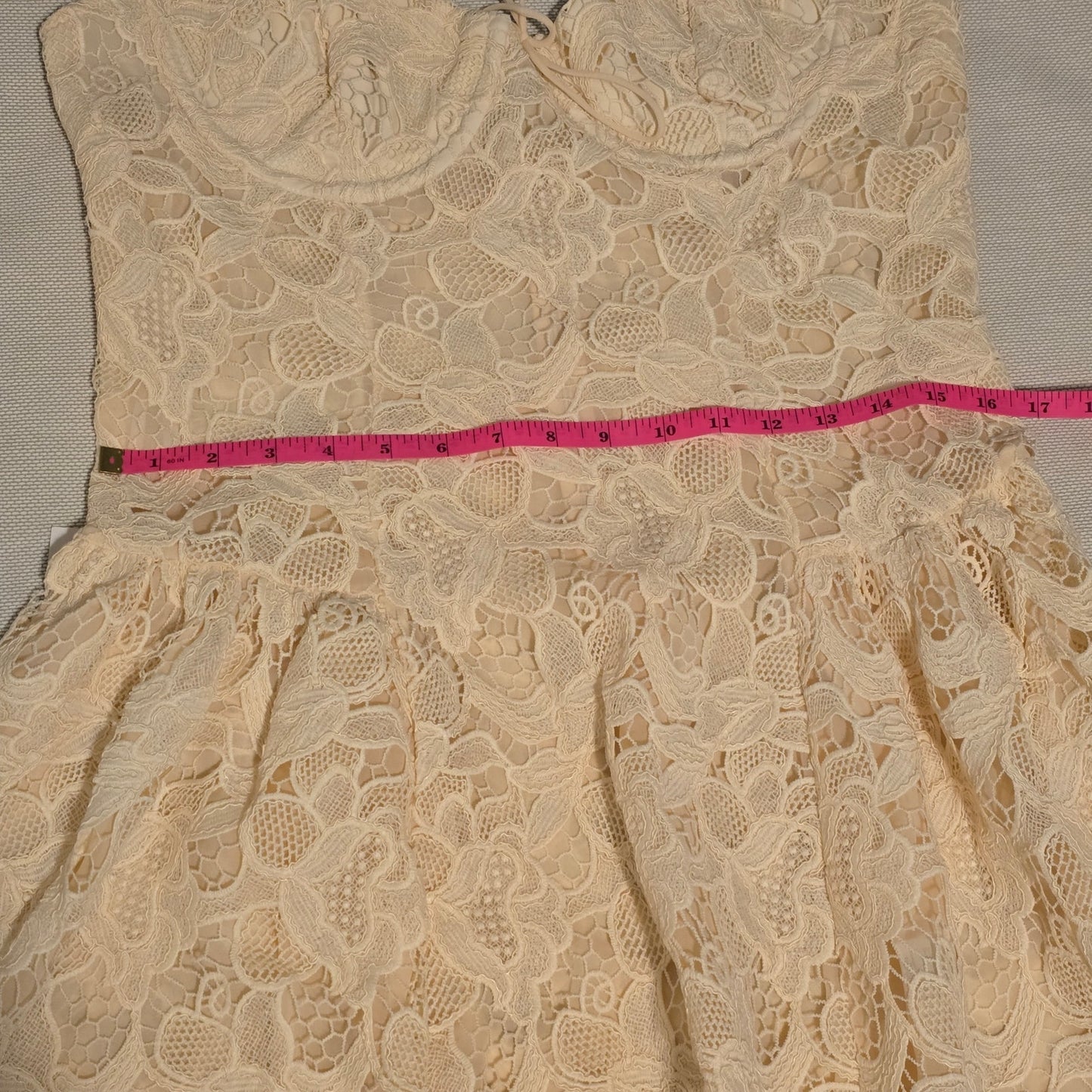 For Love & Lemons Coco Lace Sleeveless Mini Dress Sz XL NWT Cocktail/Party Dress