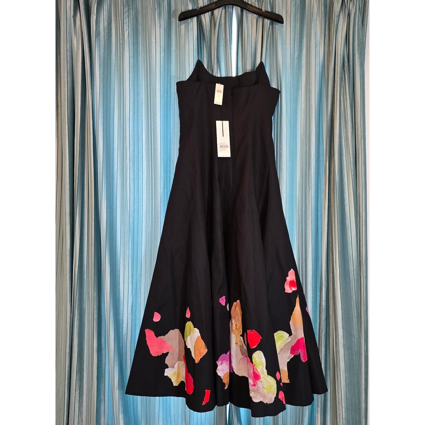 Acler Abstract Samstone Sleeveless A-Line Maxi Dress sz 12