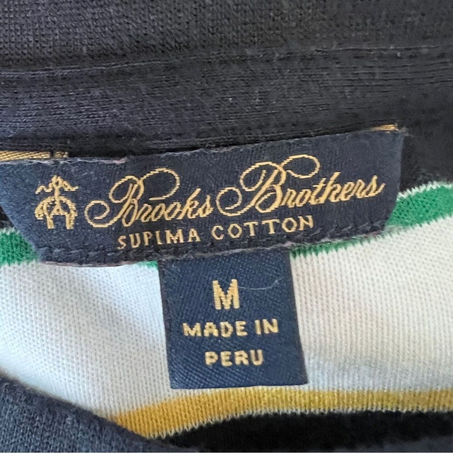 Brooks Brothers Stripes Long Sleeve Thin Sweater size M (350)