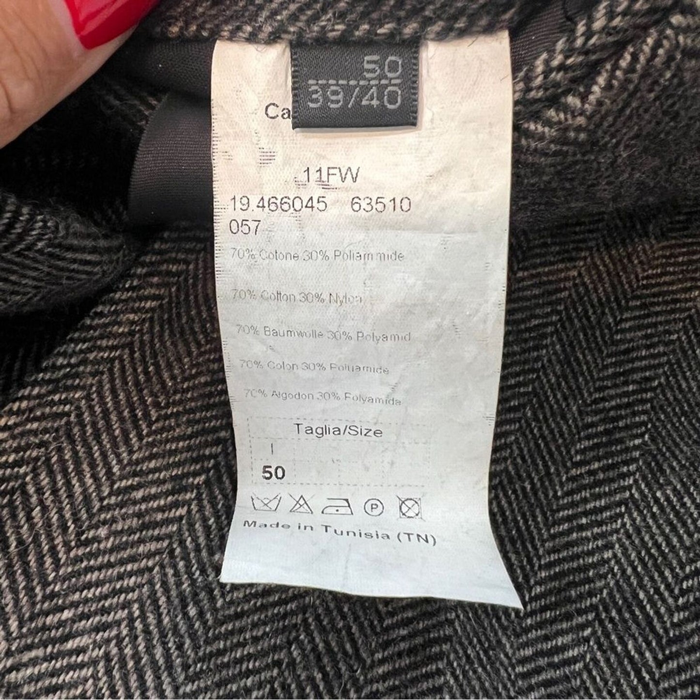 Calvin Klein Men's Unlined Single Breast Cotton Blend Jacket Blazer size 50 (500