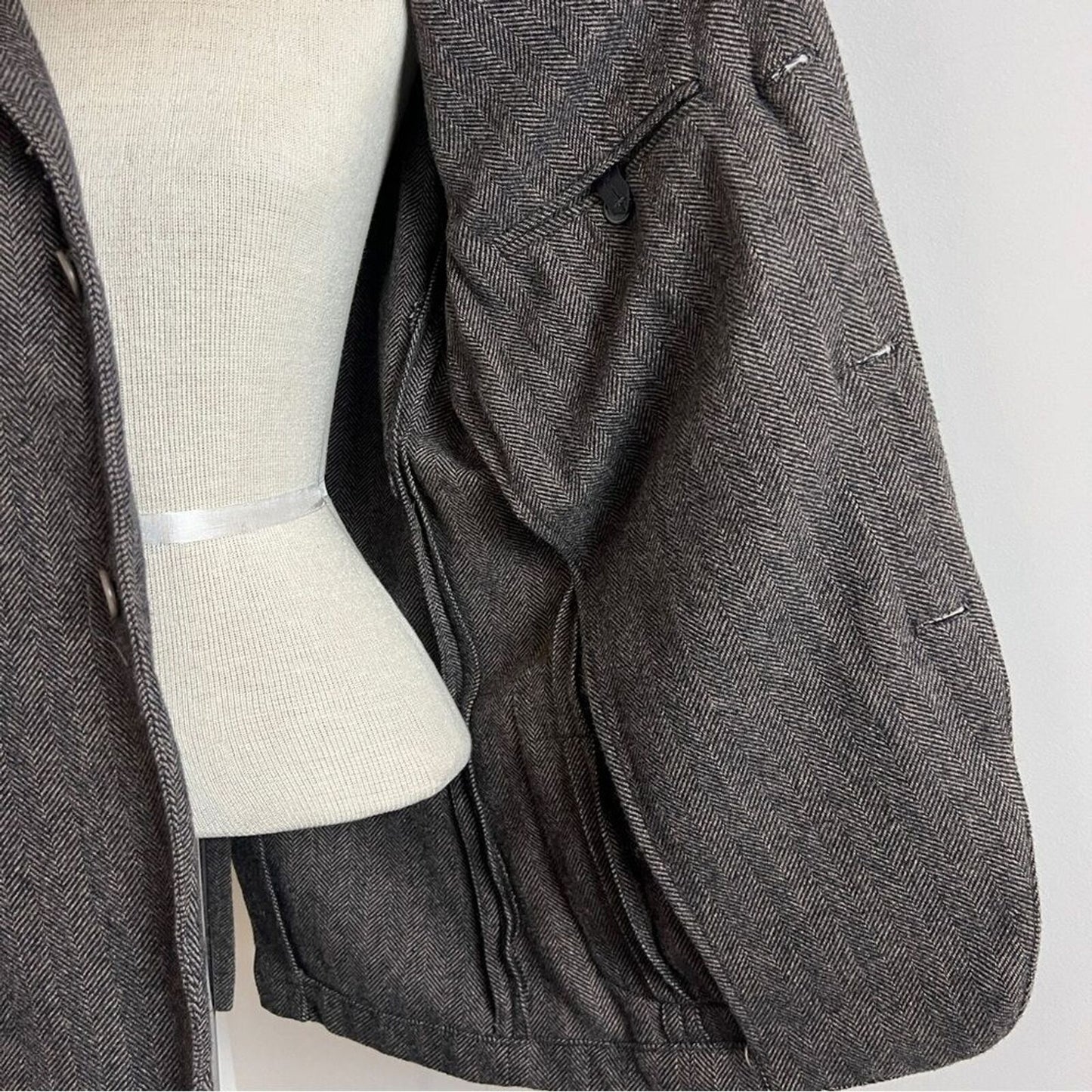 Calvin Klein Men's Unlined Single Breast Cotton Blend Jacket Blazer size 50 (500