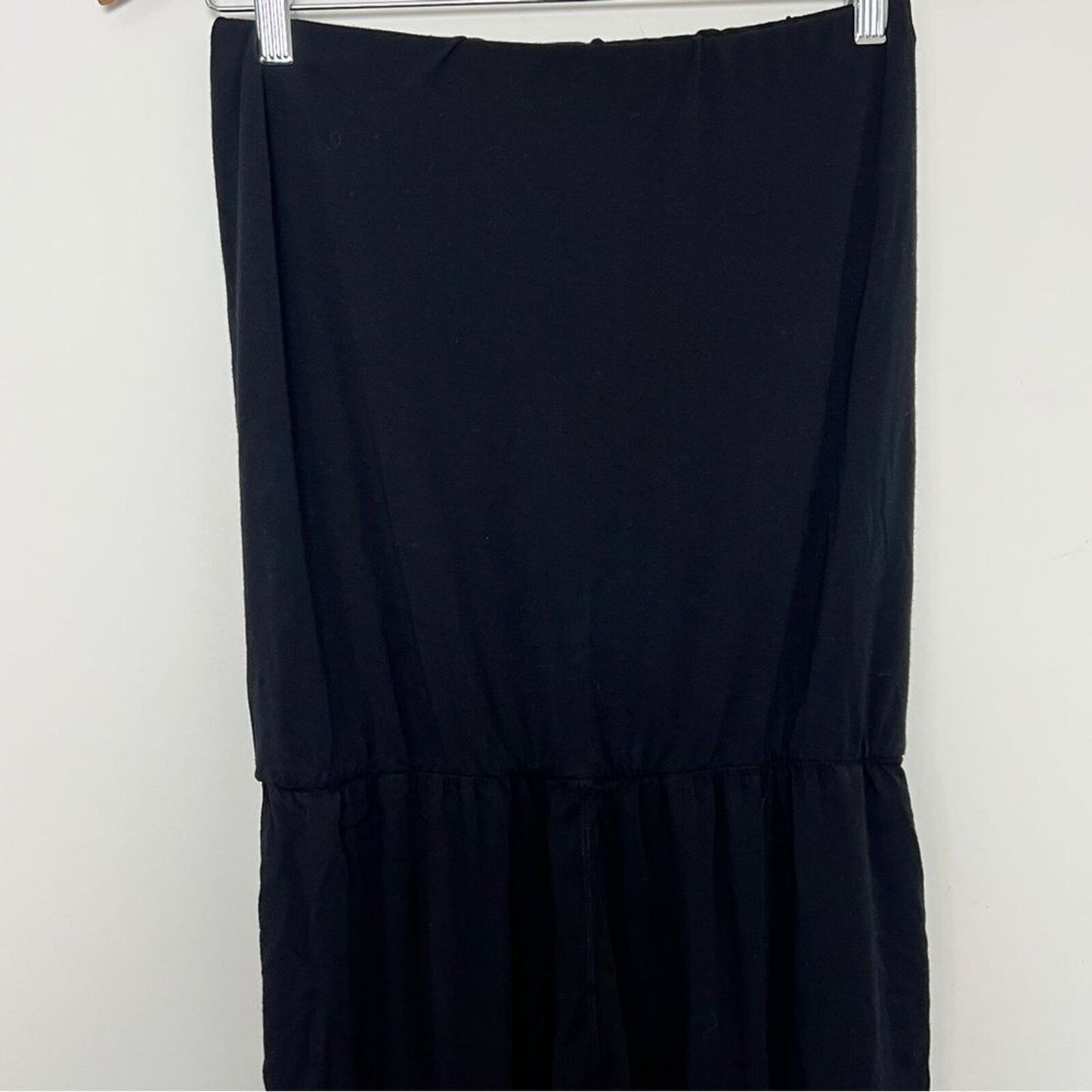 Young Fabulous & Broke Women's Black Tube Top Skinny Ankle Jumpsuit size Small