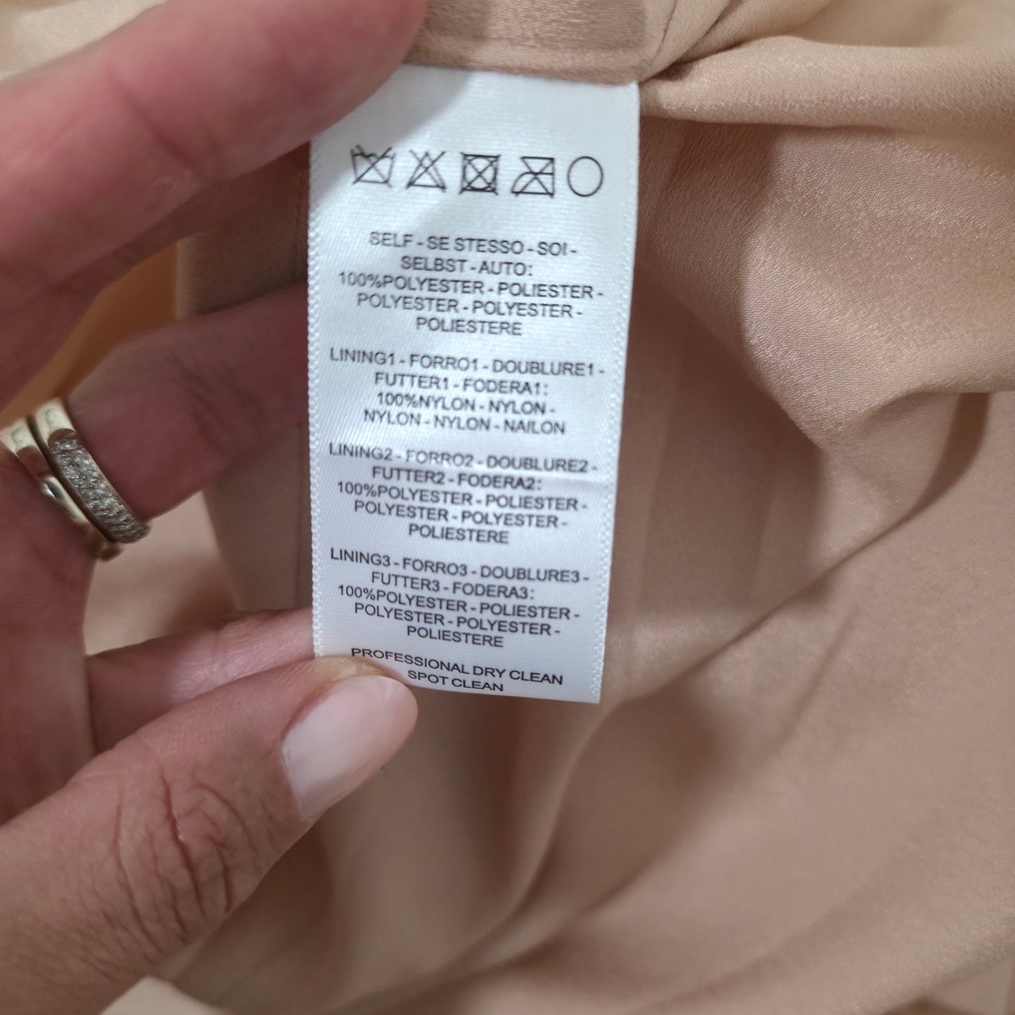 Helsi Tessa Long-Sleeve Appliqué A-Line Maxi Dress Sz XL