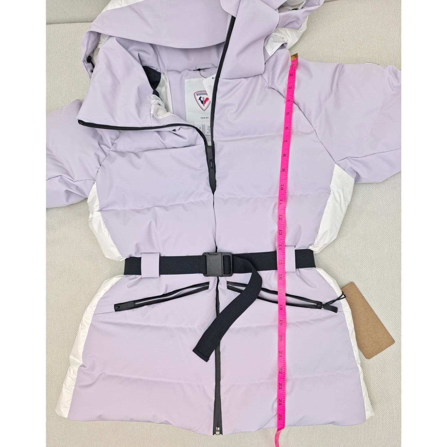 Rossignol Galactic Lilac Women's Ciastel Down Mix Ski Nylon Jacket Sz Small NWT