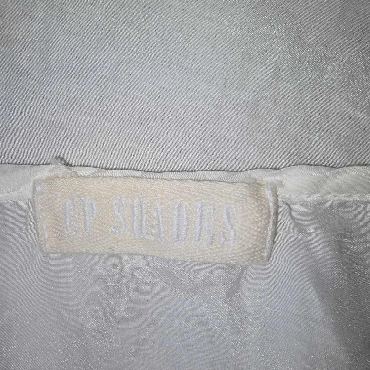 CP SHADES White Sleevesless Cotton Silk Blend Top Sz Medium (689)
