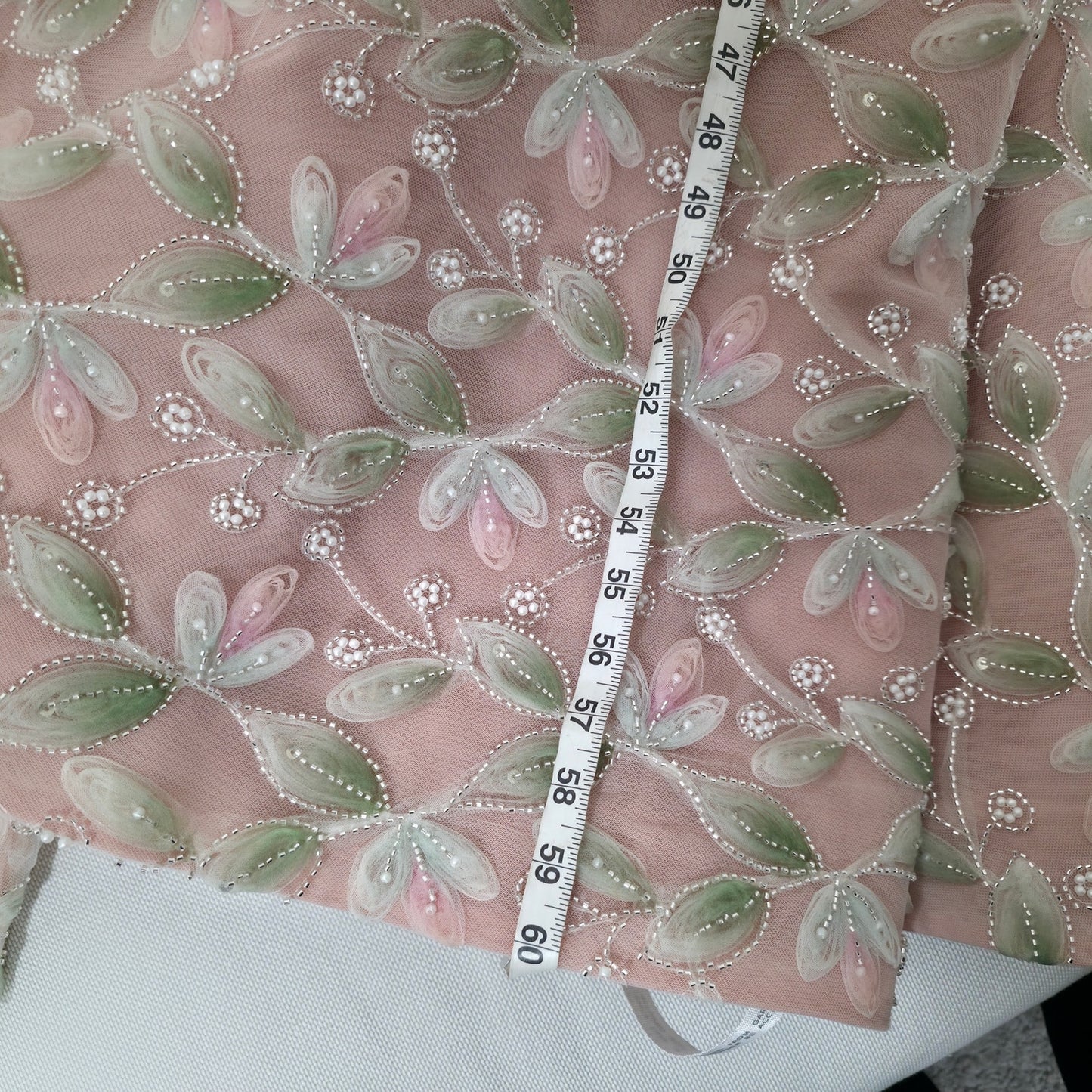 Helsi Tessa Long-Sleeve Appliqué A-Line Maxi Dress Sz XL