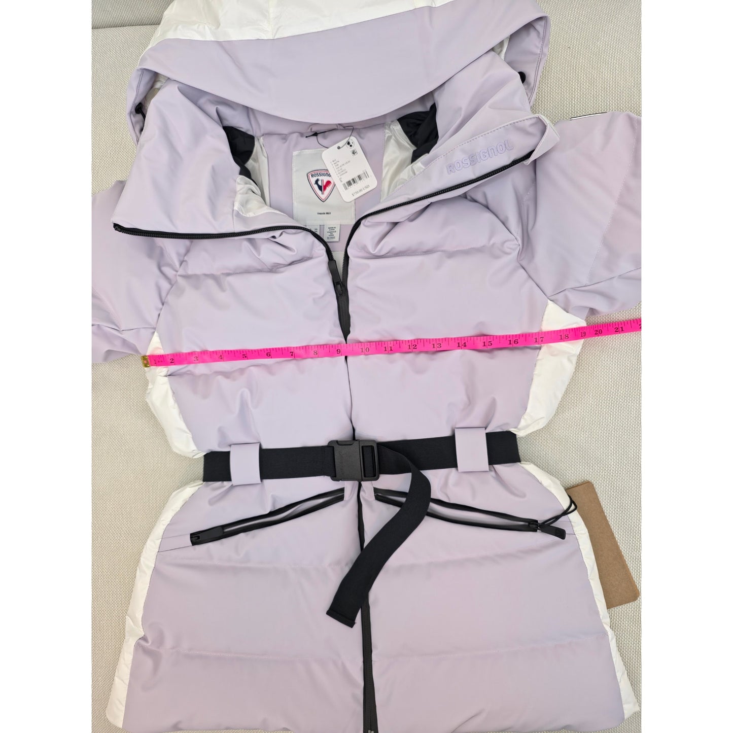 Rossignol Galactic Lilac Women's Ciastel Down Mix Ski Nylon Jacket Sz Small NWT