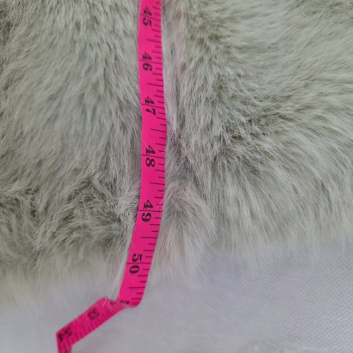 FREE PEOPLE Pistacho Soft Shoreditch Faux Fur Maxi Topcoat Sz Small NWT