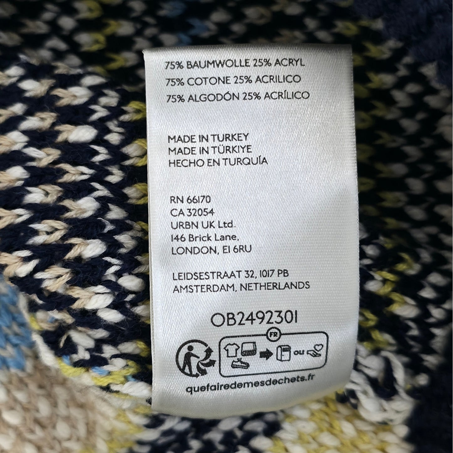 FREE PEOPLE We The Free Umbrella Knit Cardigan Sweater Oversized Large NWT