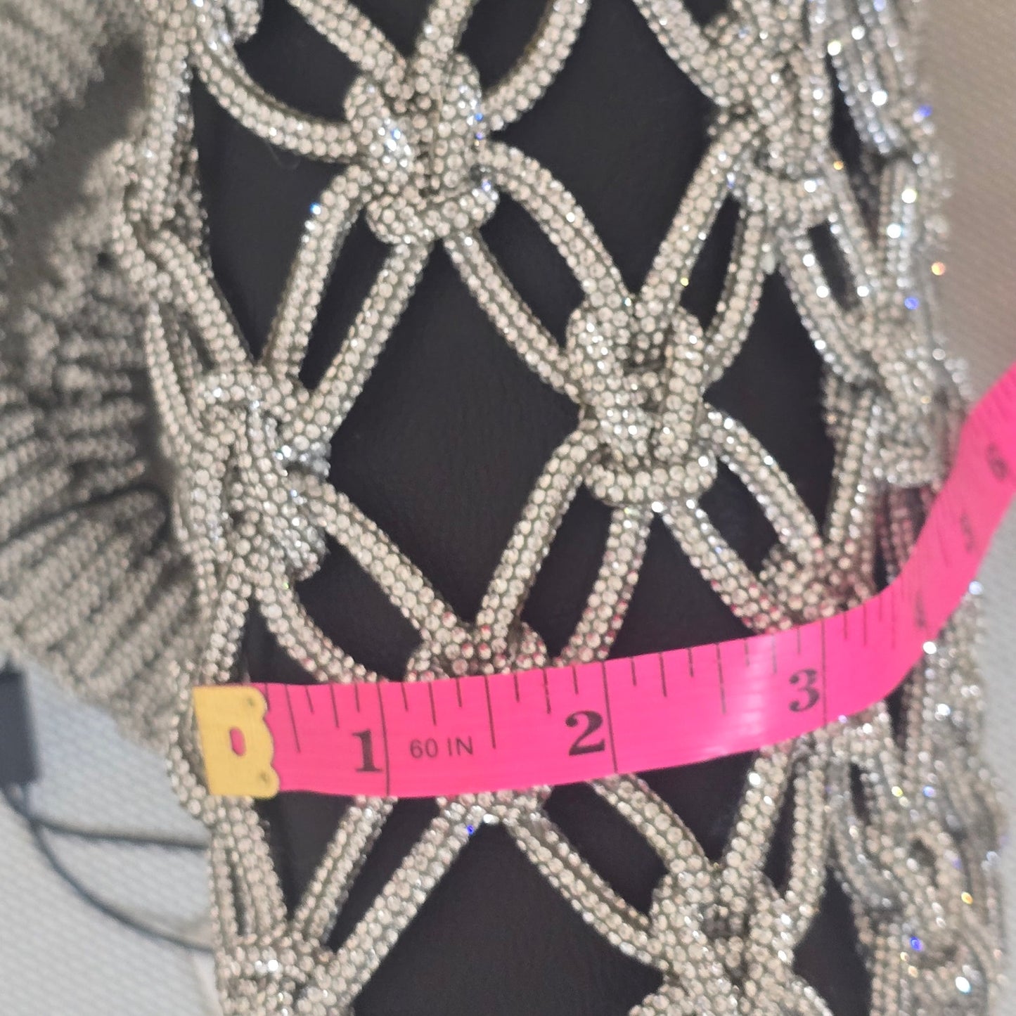 ROCKNOT THE TRANSFORMER Crystal Insert Black Bag and Crossbody