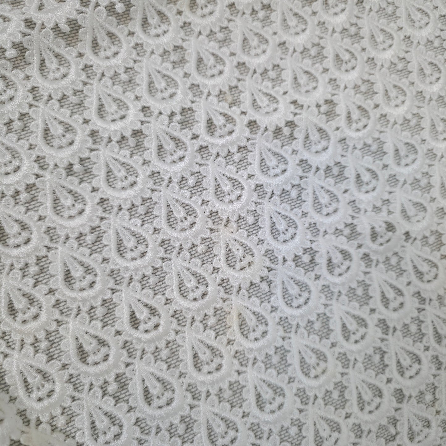 Daughters of Simone Nev Almond Crochet Lace Wedding Dress 4XL Anthro Boho Gown