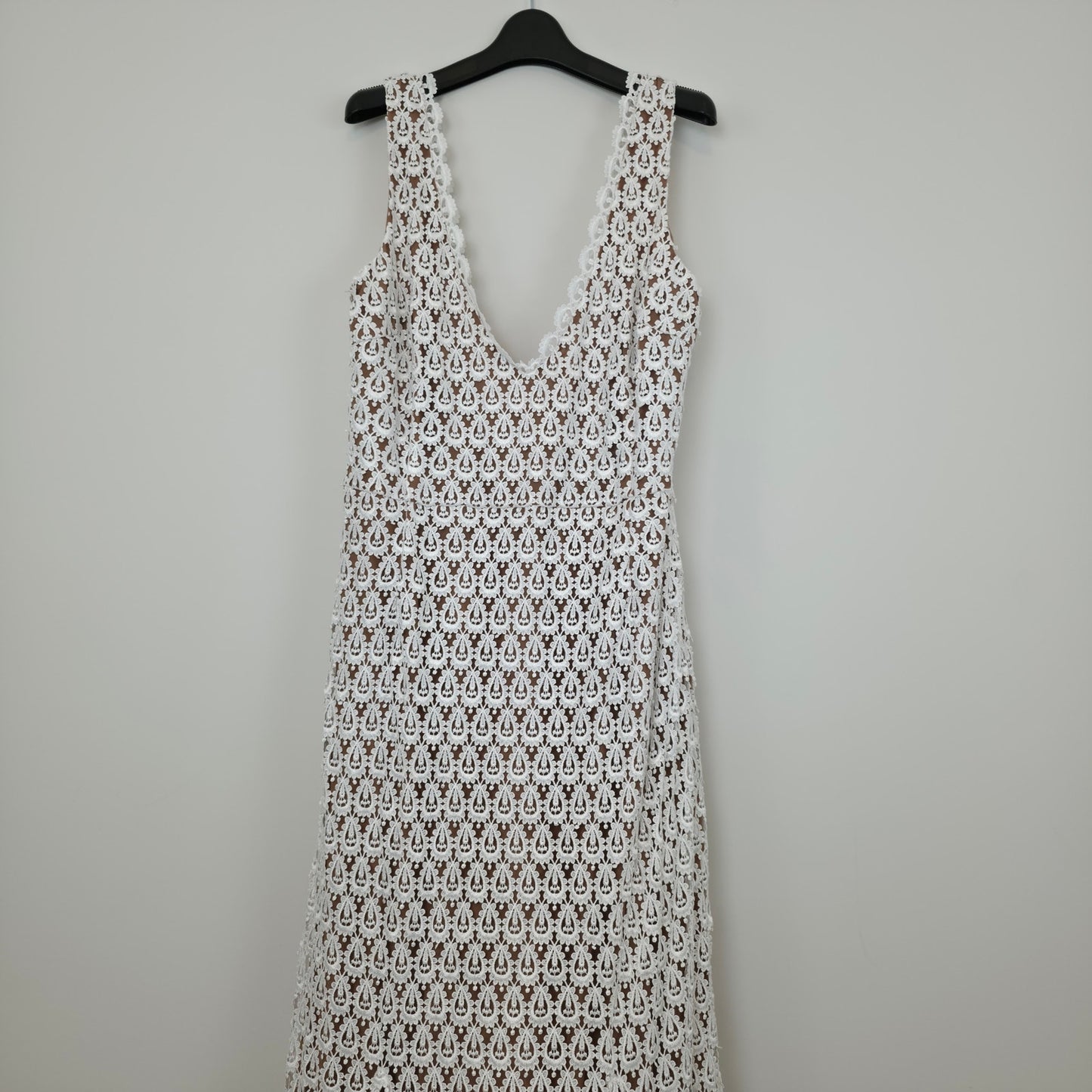 Daughters of Simone Ivory Hollis Lace Wedding Bridal Gown Open Back 4XL