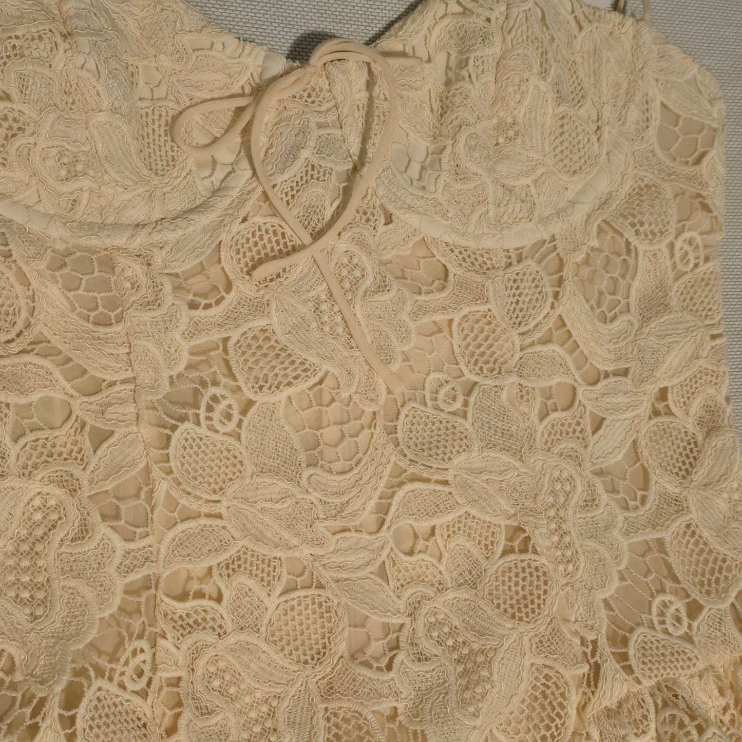 For Love & Lemons Sleeveless Coco Lace Corset Mini Dress Size L NWT