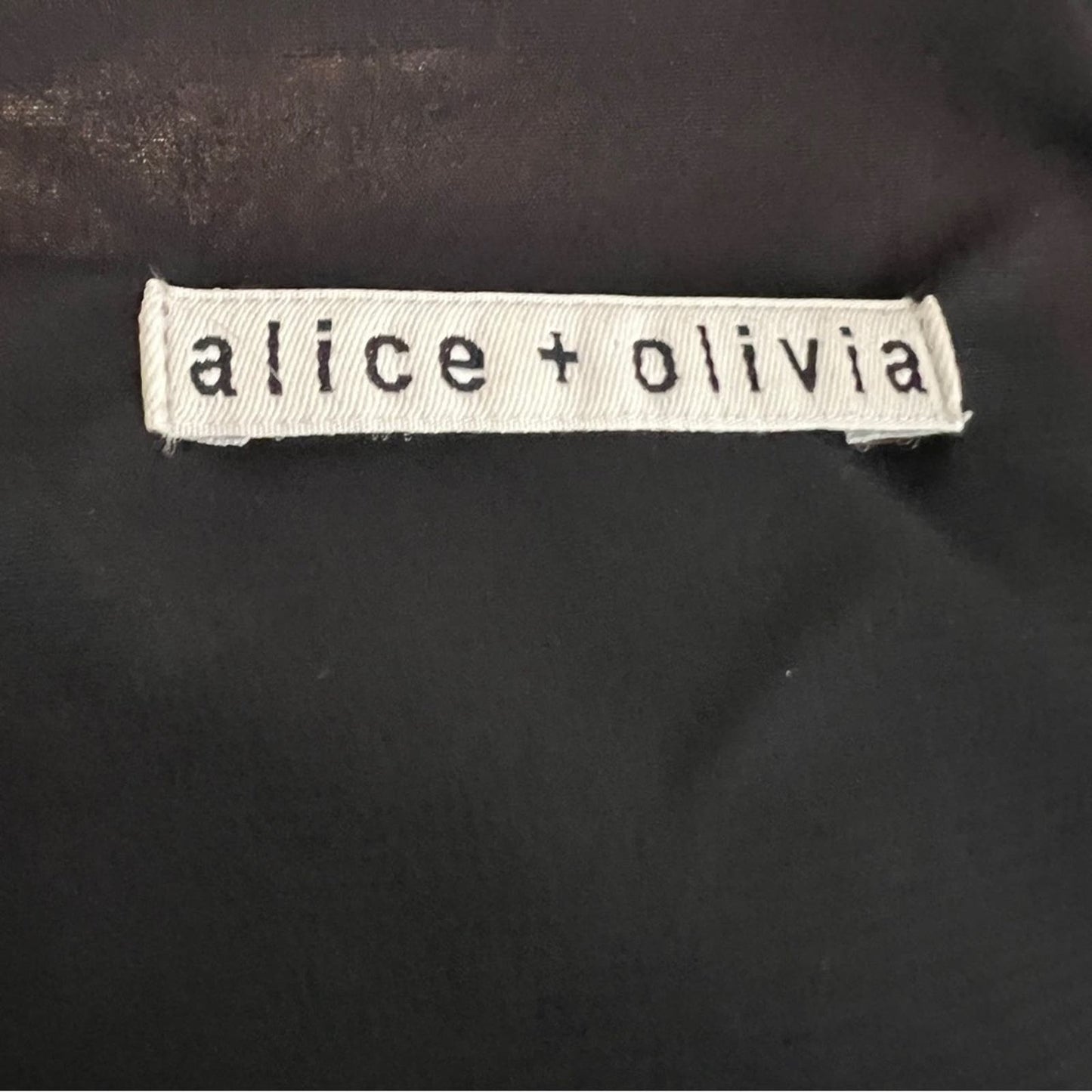 Alice + Olivia Tartan Plaid Print Mini Dress Size S (231)