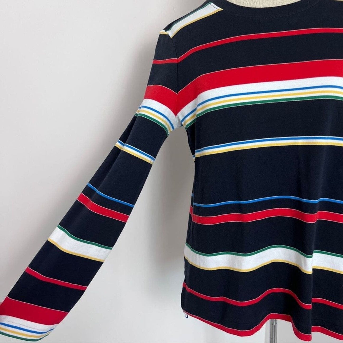 Brooks Brothers Stripes Long Sleeve Thin Sweater size M (350)