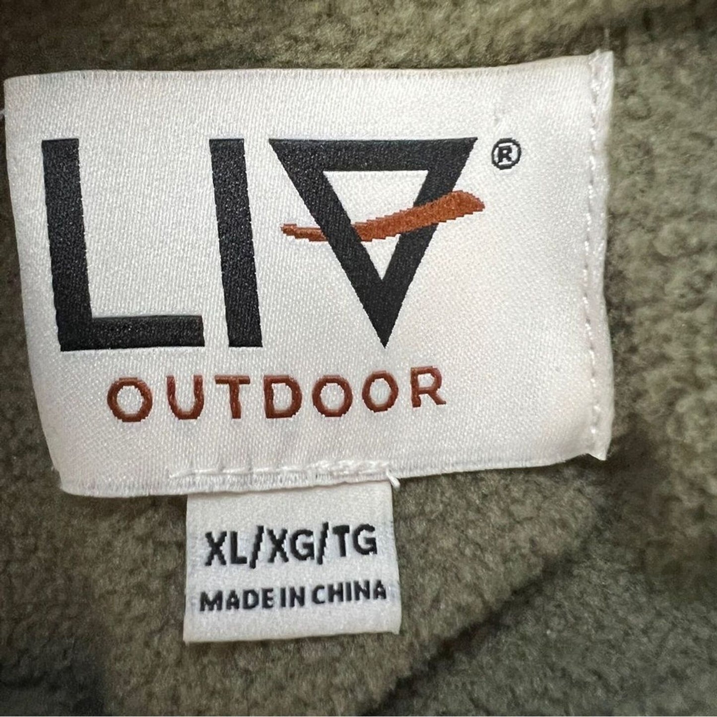 LIV OUTDOOR Burnt Olive Women's Dahlia Berber Jacket Sz XL